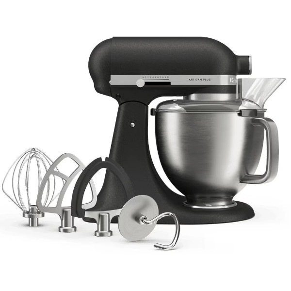 Фото - Планетарный миксер KitchenAid Artisan Plus 4.7 л (5KSM50PKVEBK)